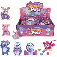 Treasure Pets: Presenečenje s figurico živali 1 kos