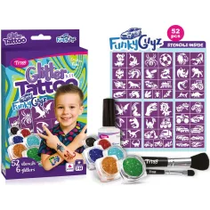 TyToo: FunkyGuyz komplet za bleščeče tetovaže