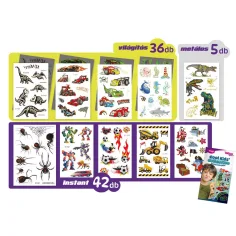 TyToo: Kolekcija Cool Kids - komplet nalepk za tetovaže slika 3
