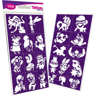 Tytoo: MagicToon komplet šablon, 23-delni