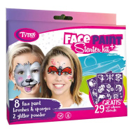 Tytoo: začetni komplet in komplet za poslikavo obraza