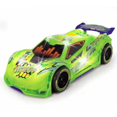 Ulice Beatz: Speed Tronic neon zelena avtomobilska luč in zvok 20 cm - Dickie Toys slika 2