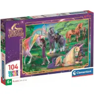 Unicorn Akademija mavrično prijateljstvo 104-delni Supercolor puzzle - Clementoni