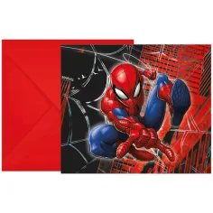 Vabila za zabavo Spider-Man v akciji, komplet 6 kosov