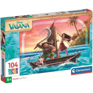Vaiana 2 pustolovščine 104-delna Supercolor sestavljanka - Clementoni