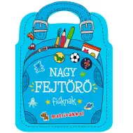 Velika uganka - zvezek z nalepkami za fante