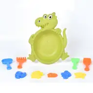 Vesel komplet za peskovnik krokodil, 10-delni