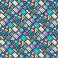 Vesel začetek šole, ovojni papir 100x70 cm