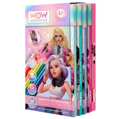 WOW Generation: 48 barvni svinčnik set z beležko slika 2