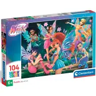 Winx Club vile čarovnic, 104-delni puzzle - Clementoni