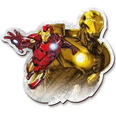 Wood Craft: Marvel Maščevalci - Iron Man 160 kosov premium lesena sestavljanka - Trefl slika 2