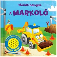 Zabavni zvoki - Knjiga za dojenčke o bagerju