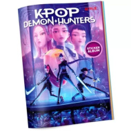 Zbirateljski album za nalepke K-Pop lovcev na demone - vključno z 2 x 5 nalepkami