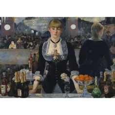 Zbirka umetnin: Édouard Manet - Bar v Folies Bergère, 1000-delni puzzle - Trefl slika 2