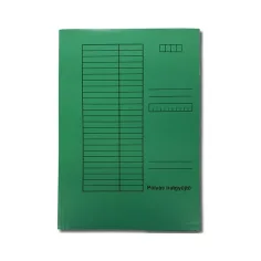 Zelena preklopna mapa A4 230 g