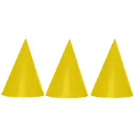 Zlati party klobuk, komplet 6 kosov