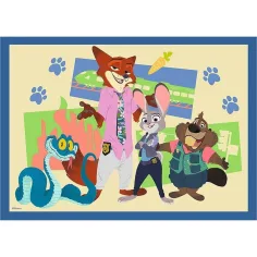 Zootropolis 2 - 4 v 1 35-48-54-70-delni puzzle - Trefl slika 2