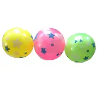 Zvezdasti vzorec gumijaste žoge v več različicah s premerom 23 cm