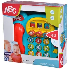 ABC barvni telefon s svetlobnimi in zvočnimi efekti - Simba Toys slika 3