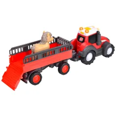 ABC Massey prevozni traktor s konjem - Simba Toys slika 2