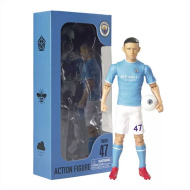 Akcijska figura nogometaša, 20 cm - Manchester City, Foden v dresu s številko 47