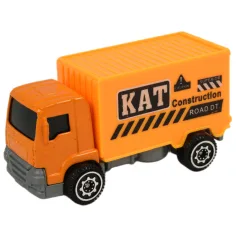 Alloy Car: 6-deln i set gradbenih tovornjakov 8 cm slika 7