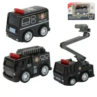 Alloy Car: Policijski avtomobil v več različicah 5 cm