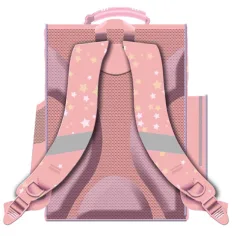 Anatomska šolska torba, nahrbtnik Mini Miška roza barve 35x25x15cm slika 2
