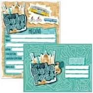 Ars Una: City of Budapest vabilo za zabavo z ovojnico, 10 kosov