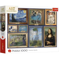 Art Collection: Zbirka umetniških mojstrovin 1000-delni puzzle - Trefl slika 1
