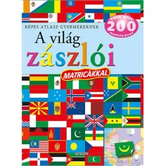 Ilustrirani atlas za otroke - Zastave sveta s priloženimi nalepkami