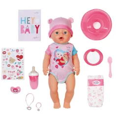 Baby Born: Emma interaktivna punčka s priborom 43 cm - Zapf Creation slika 4