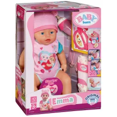Baby Born: Emma interaktivna punčka s priborom 43 cm - Zapf Creation slika 1