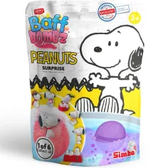 Baff Bombz kopelna bomba presenečenje s figurico Peanuts - Simba Toys