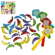 Banana Pairing: Angleški besedni zaklad Razvojna igrača z bananami s priseski