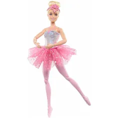 Barbie®: Bleščeča mavrična balerina s svetlimi lasmi in lučjo - Mattel slika 2
