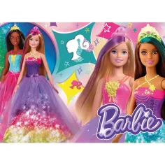 Barbie čarobni svet 4x48-delni maxi talni puzzle 35x25 cm – Lisciani slika 3