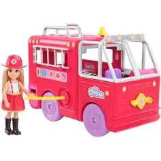 Barbie: Chelsea igralni set z gasilskim avtomobilom - Mattel slika 3