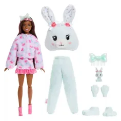 Barbie: Cutie Reveal presenečenje punčka - Zajec - Mattel slika 3