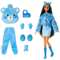 Barbie: Cutie Reveal presenečka punčka Ljubki Medvedki - Morcika Medved - Mattel slika 2