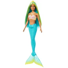 Barbie Dreamtopia: Sirena punčka z modrimi lasmi in plavutjo - Mattel slika 2