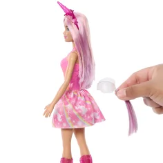 Barbie Dreamtopia: Unikornova punčka v roza obleki - Mattel slika 2