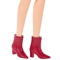 Barbie: Fashionista Prijateljice modna punčka s temnimi lasmi v obleki z leopardjim vzorcem – Mattel slika 4