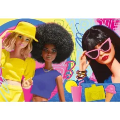 Barbie in prijatelji 2x60-delna maxi talna sestavljanka 50x35 cm - Lisciani slika 2