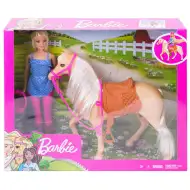 Barbie Jahalni komplet z lutko - Mattel