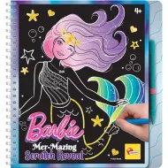 Barbie Mer-Mazing komplet za praskanje slik, 44 strani – Lisciani