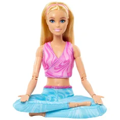 Barbie: Prilagodljiva joga punčka z blond lasmi - Mattel slika 4