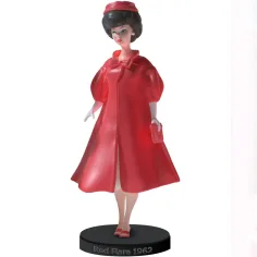 Barbie Rdeča Obleka 1962 zbirateljska punčka 15cm slika 2