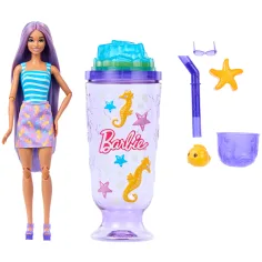 Barbie Reveal dišeči Shaker serija z dekle z vijoličnimi lasmi in morskim konjičkom - Mattel slika 2