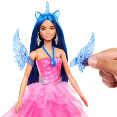 Barbie: Safirni pegaz princesa punčka s dodatki - Mattel slika 3